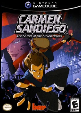 Carmen Sandiego - The Secret of the Stolen Drums box cover front